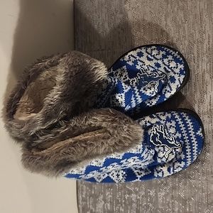 Detroit Lions shoes.